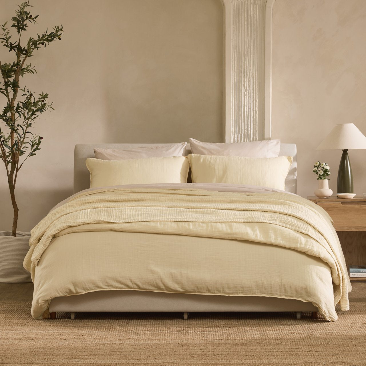 Cocoon™ Couvertures et linge de lit en mousseline
