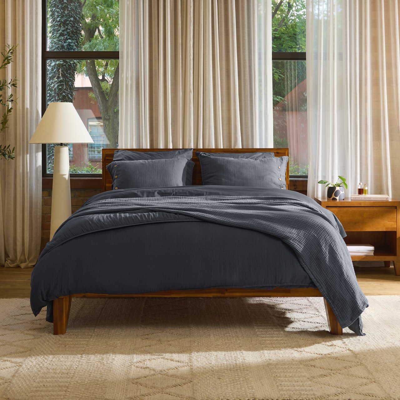 Cocoon™ Couvertures et linge de lit en mousseline