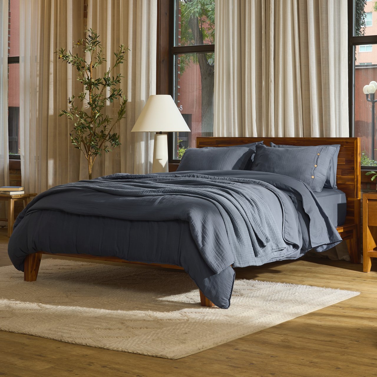 Cocoon™ Couvertures et linge de lit en mousseline