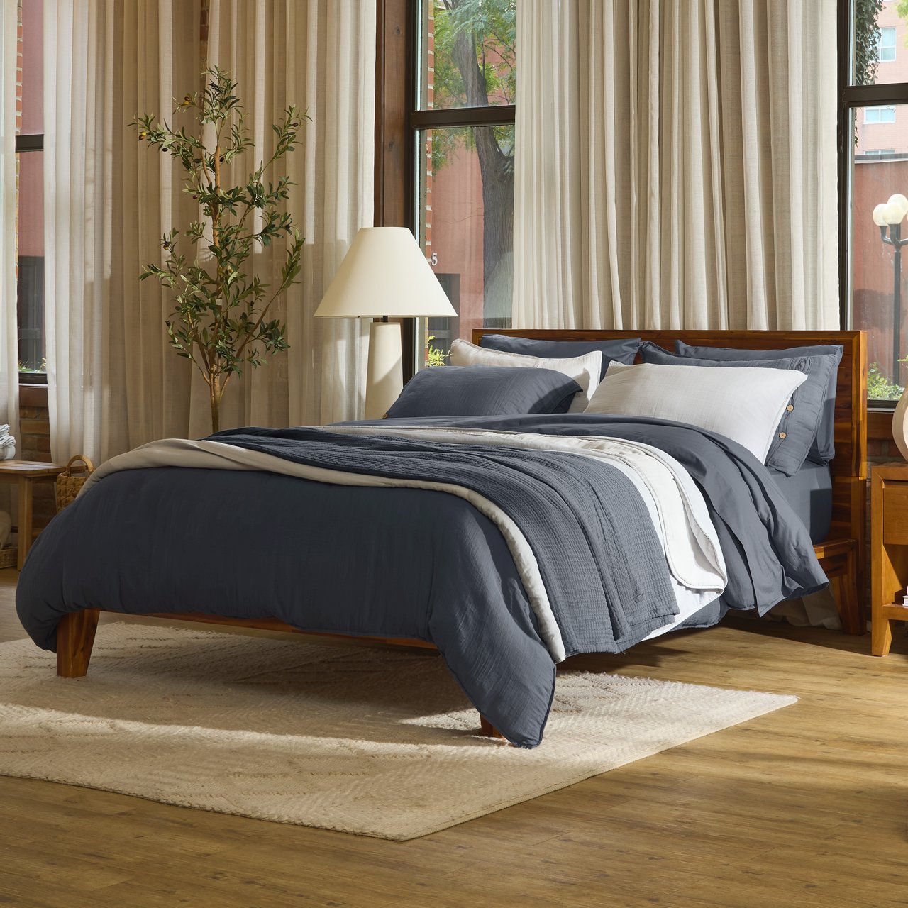 Cocoon™ Couvertures et linge de lit en mousseline