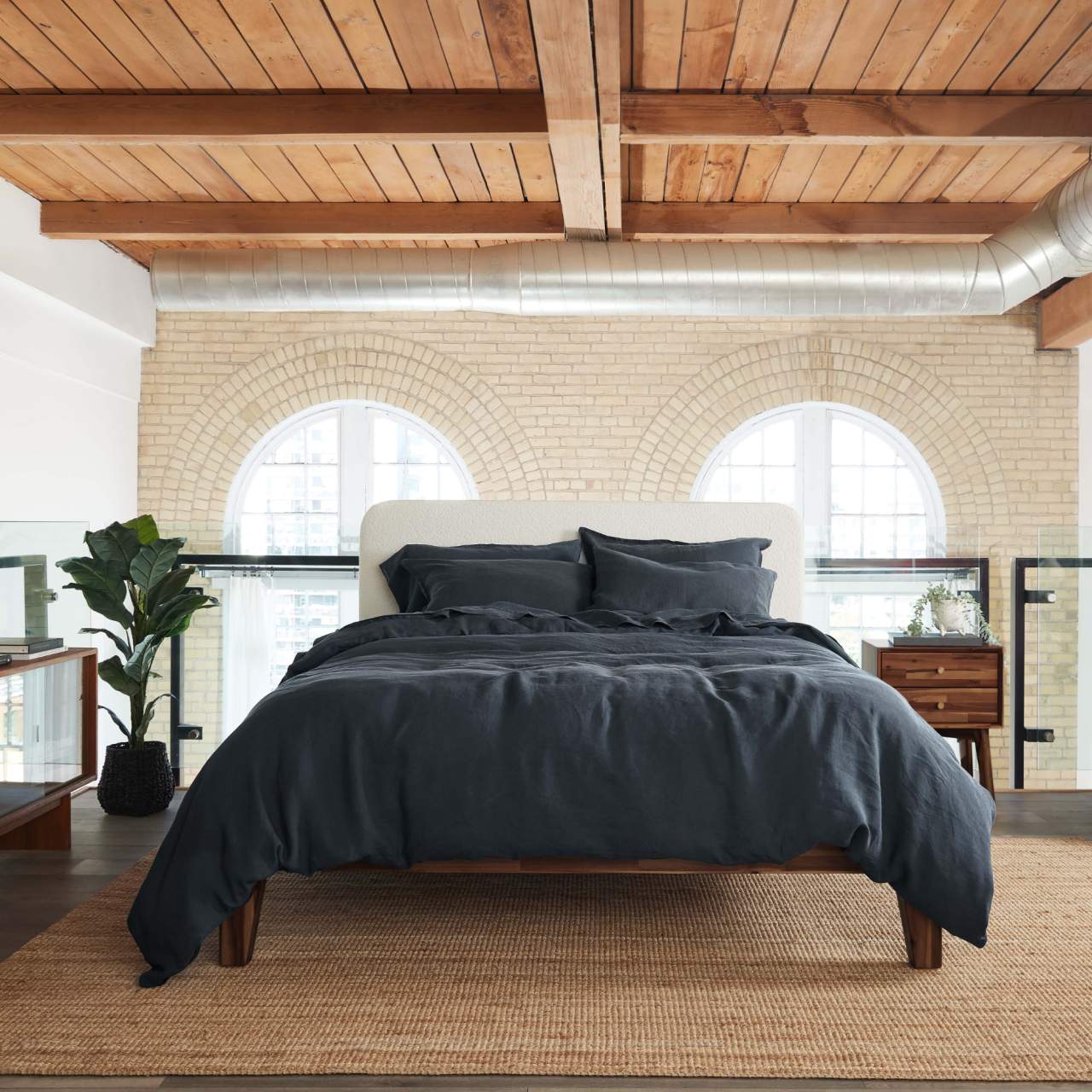 Cocoon™ Drap housse en lin Européen