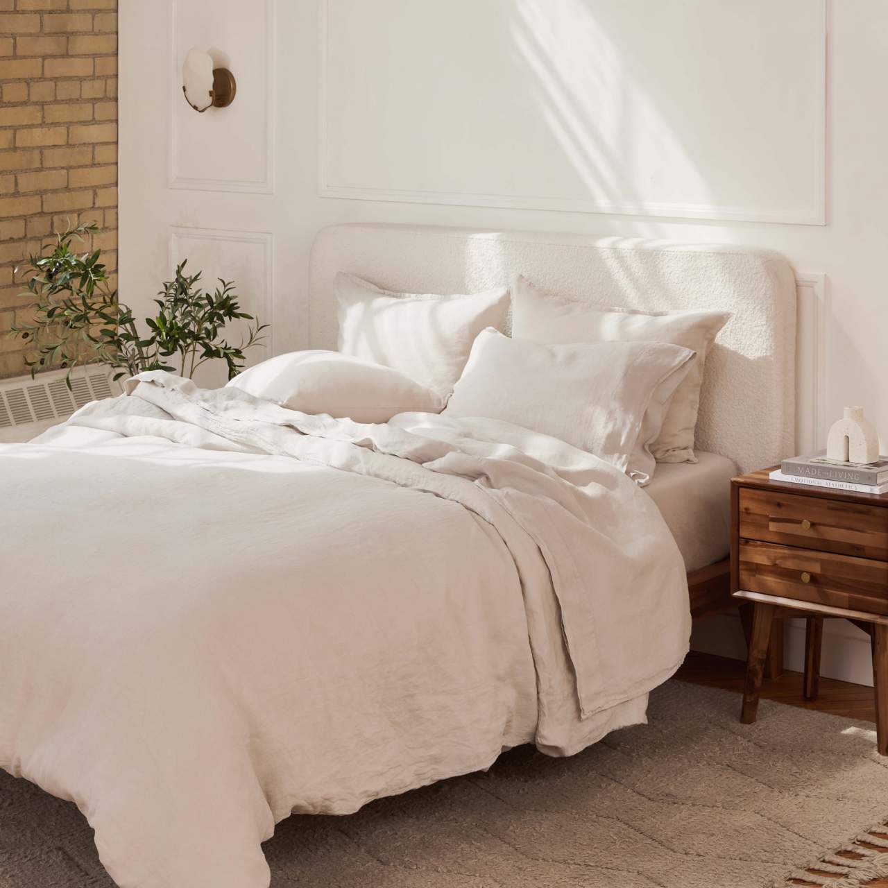 Cocoon™ European Linen Flat Sheet