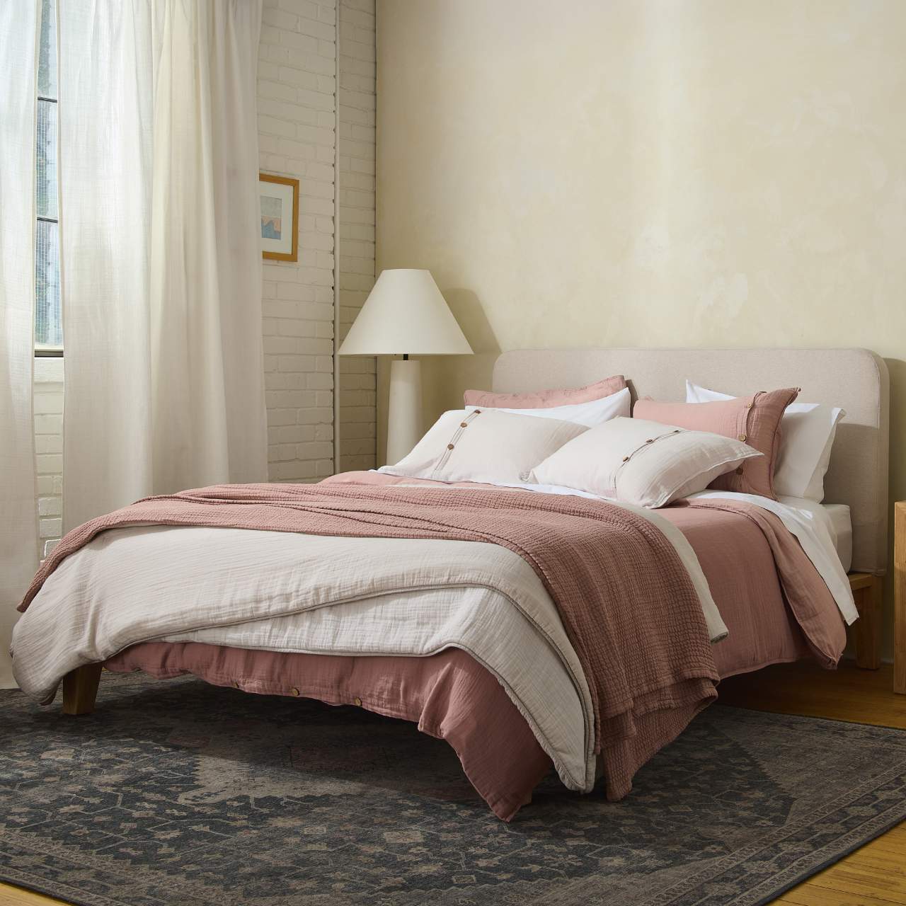 Cocoon™ Couvertures et linge de lit en mousseline